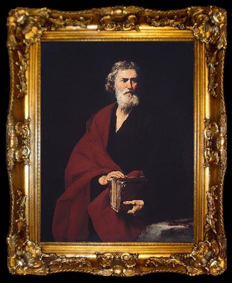 framed  Jusepe de Ribera Saint Matthew, ta009-2